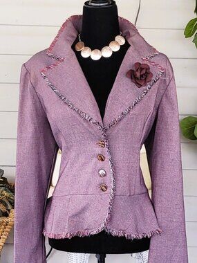 ALYN PAYNE OF NEW YORK FRINGE JACKET